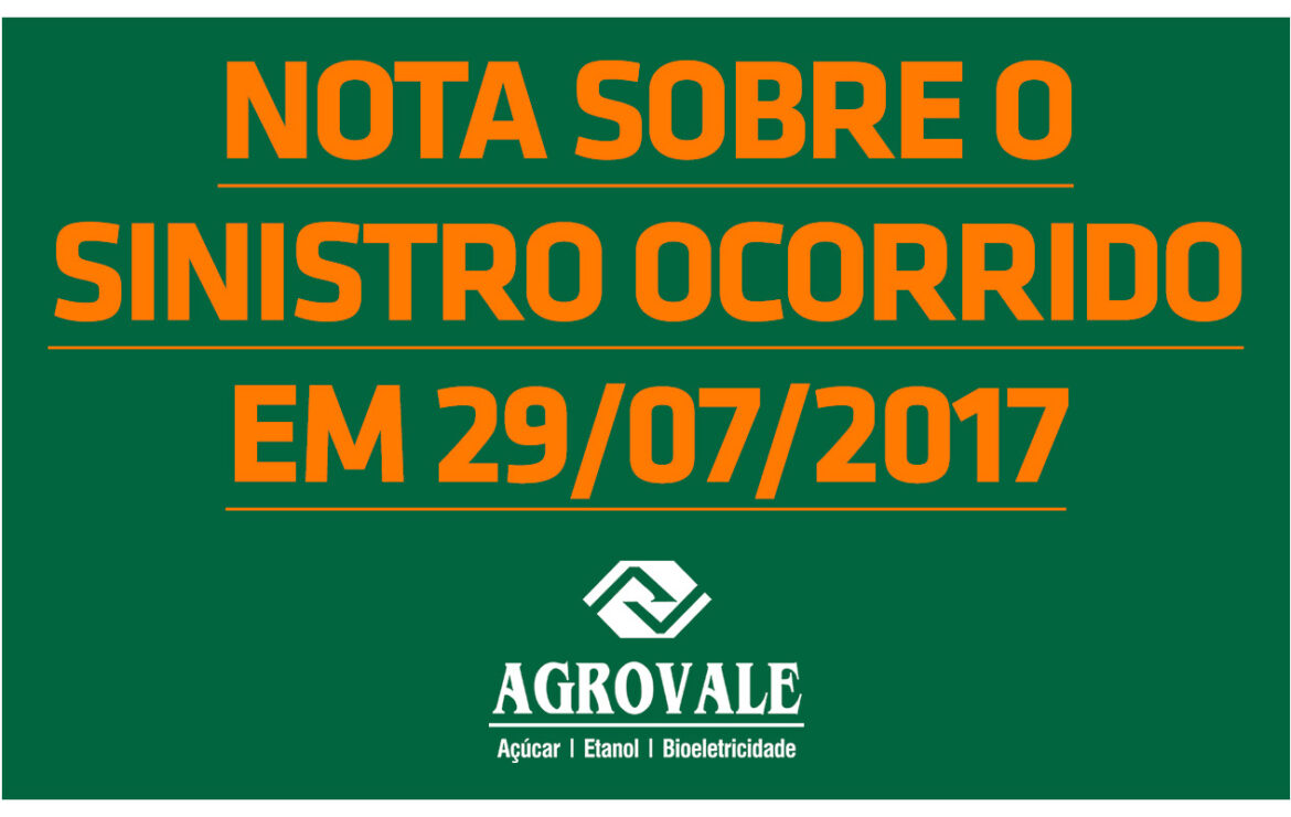 Comunicado AGROVALE