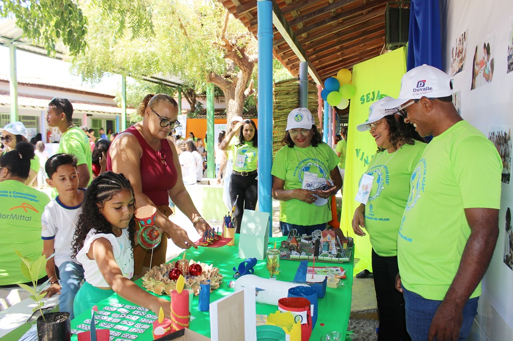 Escolas municipais movimentam Jardim Primavera, em Juazeiro- BA, com Ação Empreendedora