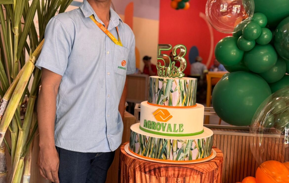 Referência internacional em produtividade de cana-de-açúcar irrigada, Agrovale comemora 53 anos
