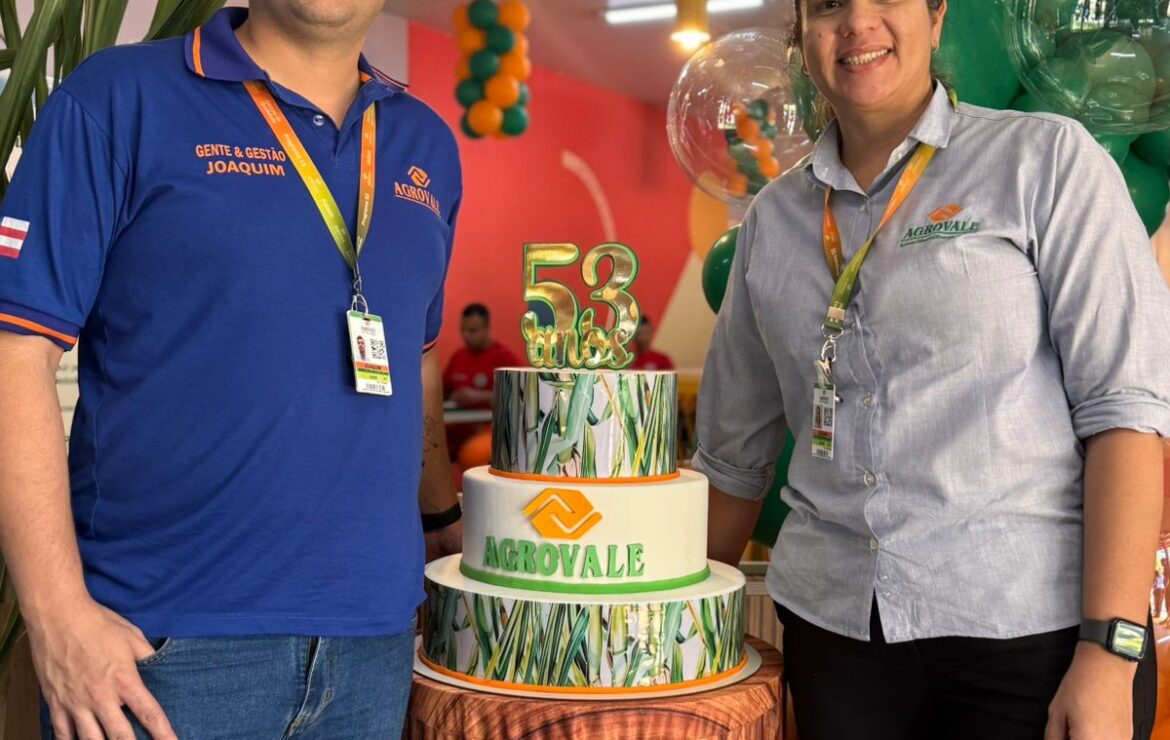 Referência internacional em produtividade de cana-de-açúcar irrigada, Agrovale comemora 53 anos