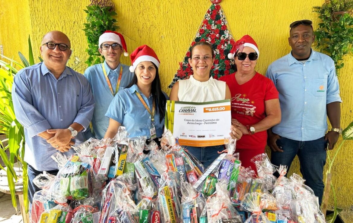 Agrovale doa valor das inscrições da 3ª edição da Corrida no Canavial para instituições de idosos